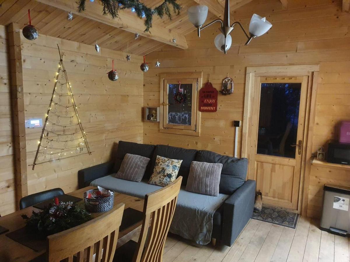 Stunning Log Cabin On The Lake Portroe Экстерьер фото