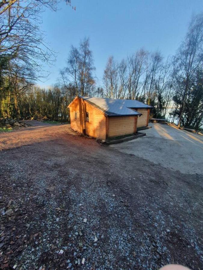 Stunning Log Cabin On The Lake Portroe Экстерьер фото